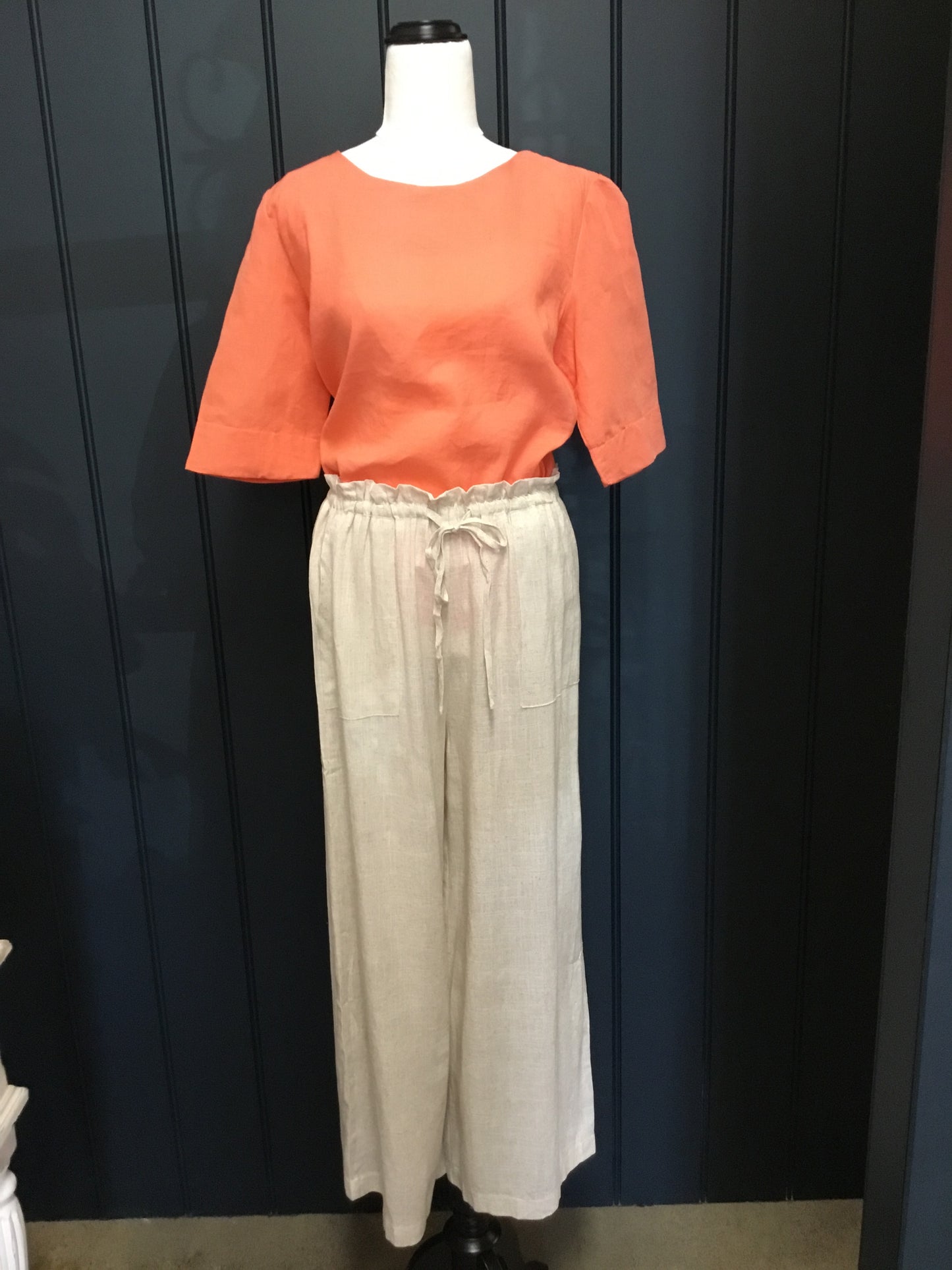 Coastal Drift Linen Pants