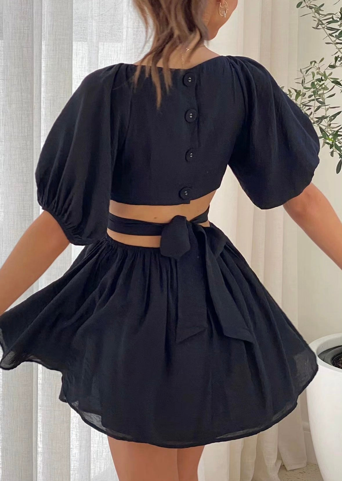 Little Black Magic Dress