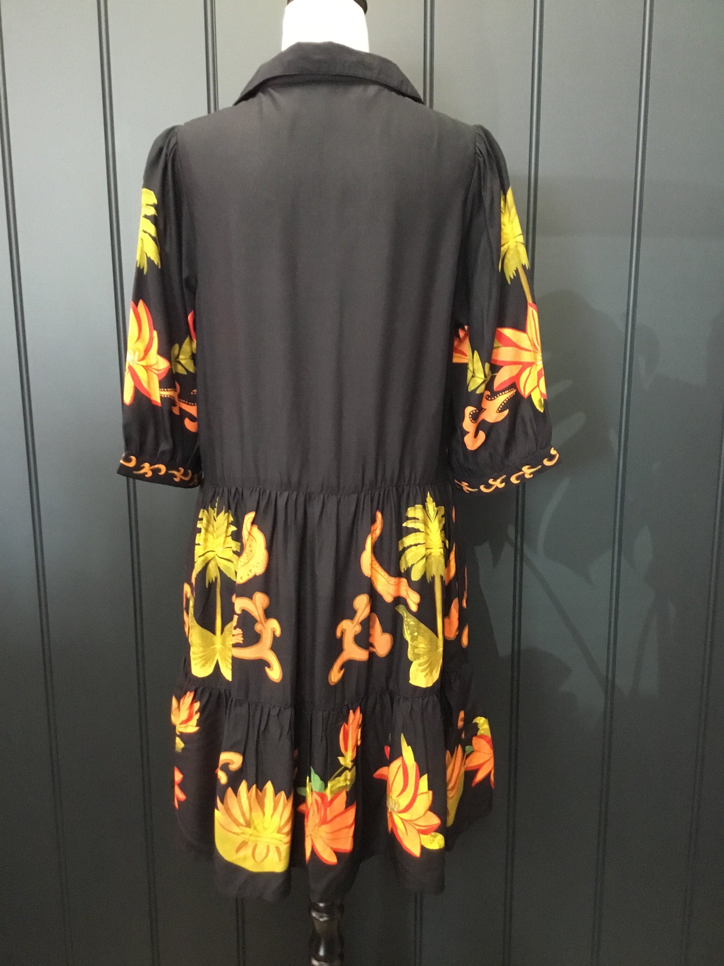 Midnight Garden Short Dress