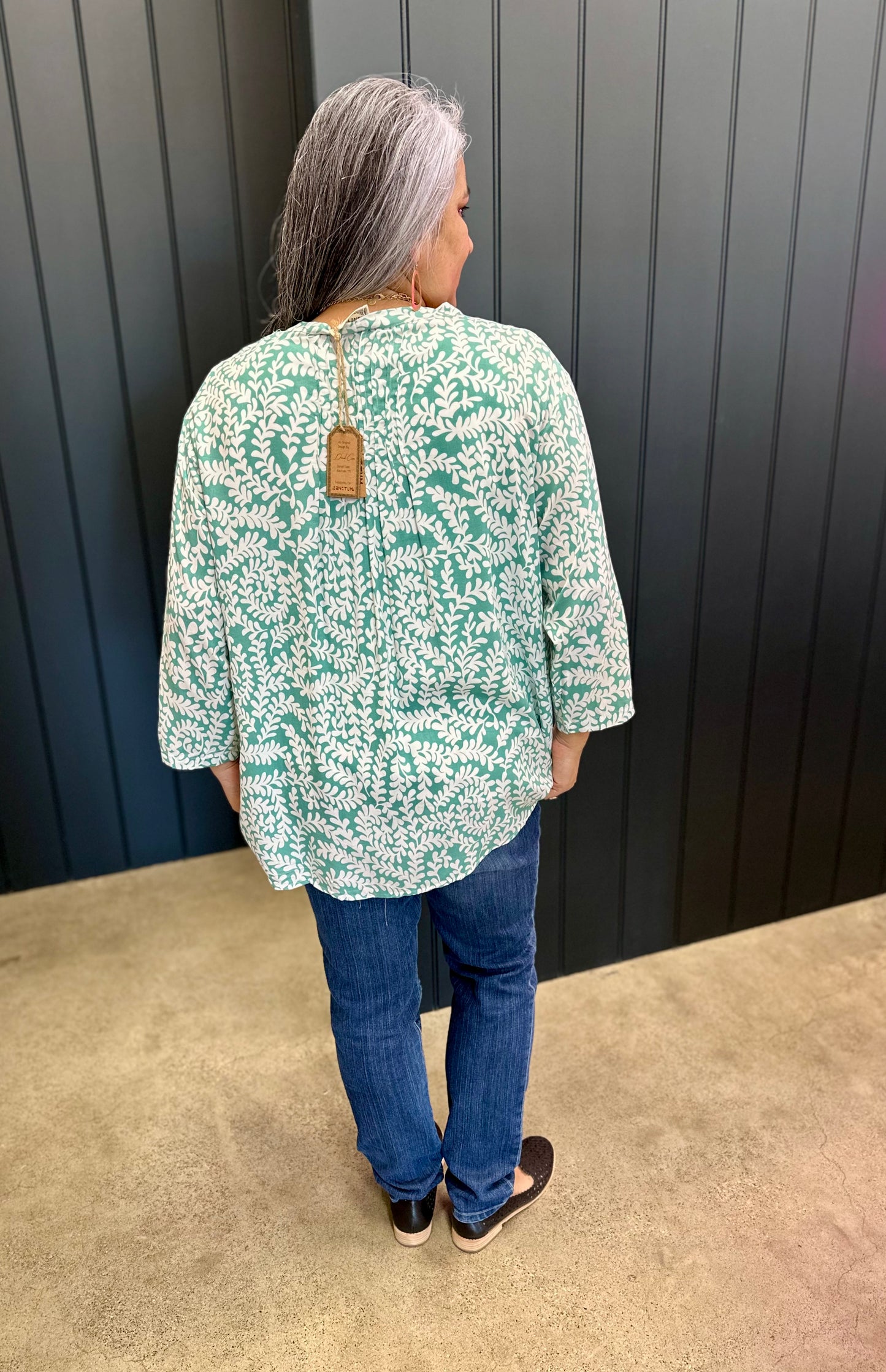 Fern Pintuck Shirt