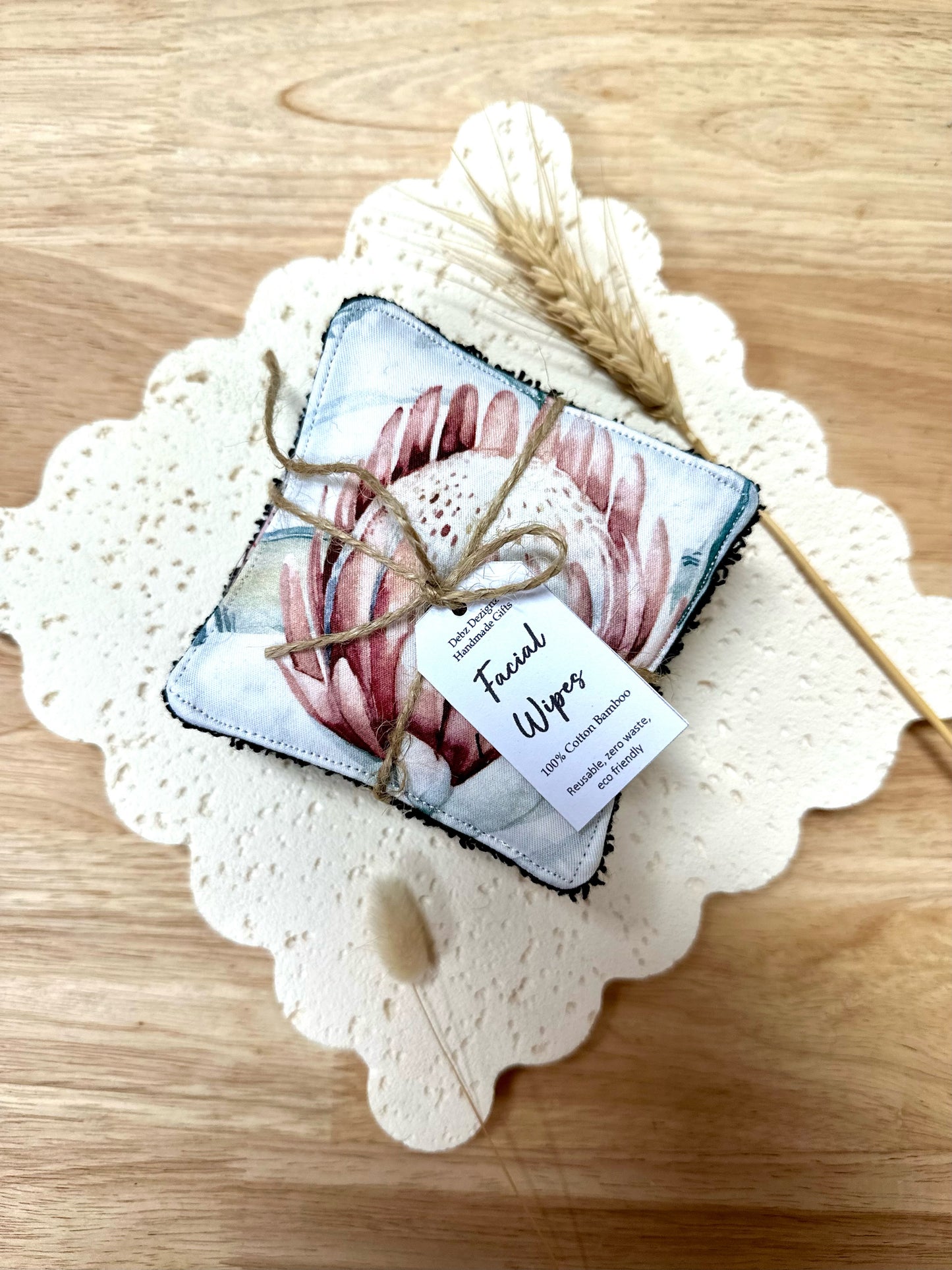 Deb'z Design'z Eco Friendly Face Wipes (5 pack)