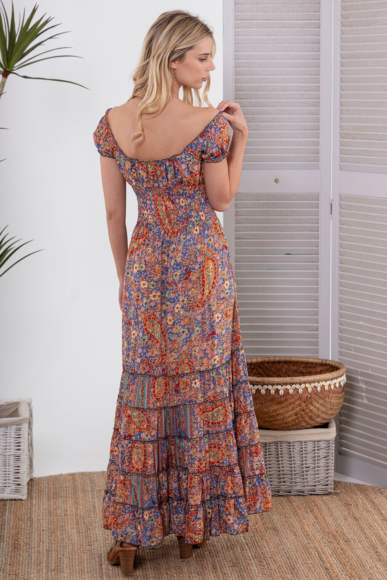 Indian Summer Tiered Maxi