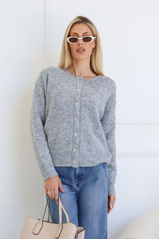 Miracle Cardi Black & Grey