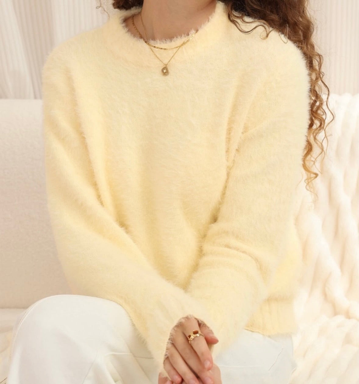 Lemon Cloud Jumper