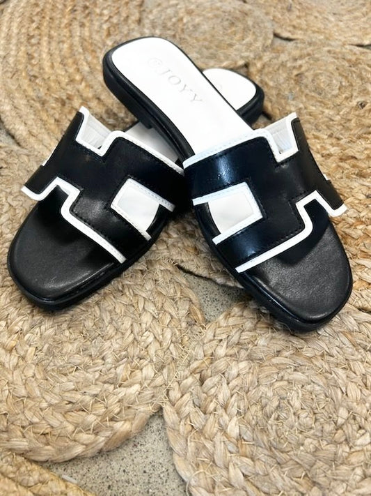 Black and White Summer Slides