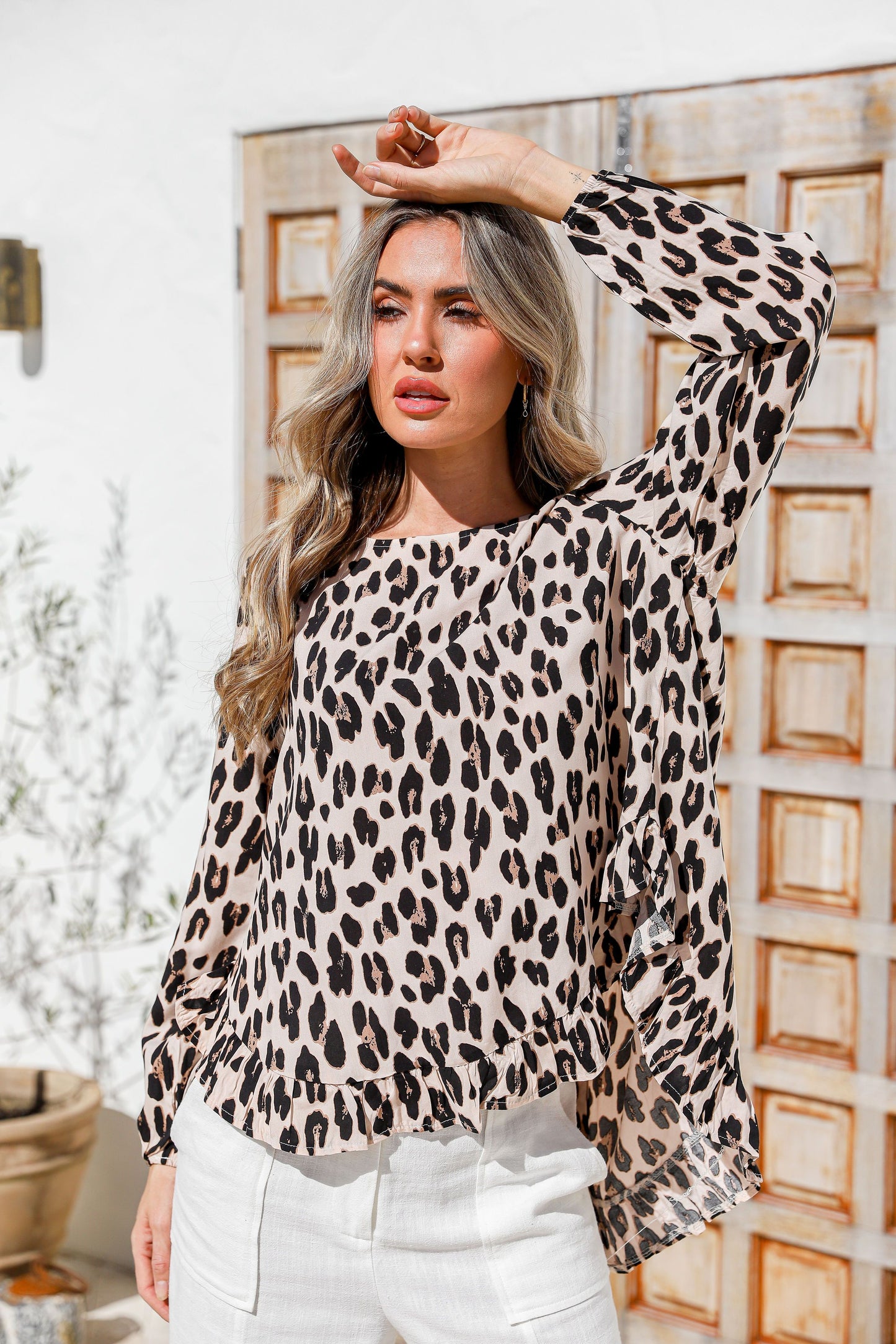 Miracle Leopard Top