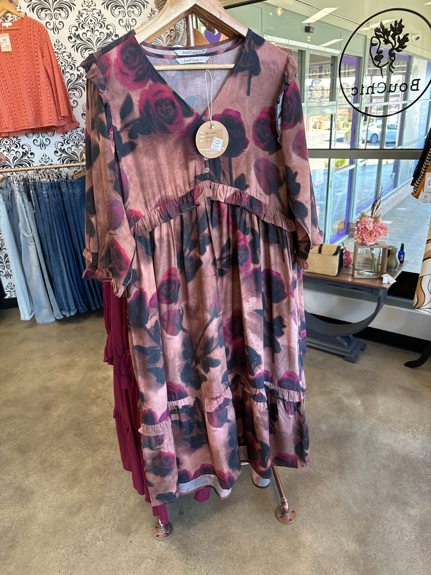 Winter Rose Dress