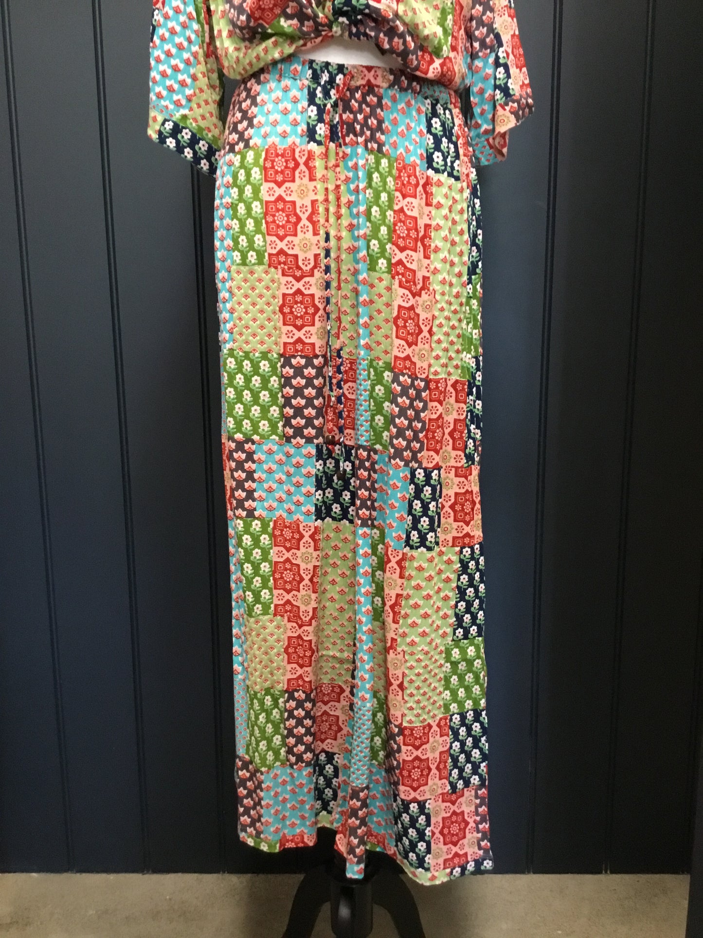 Love Patch Drawstring Pants