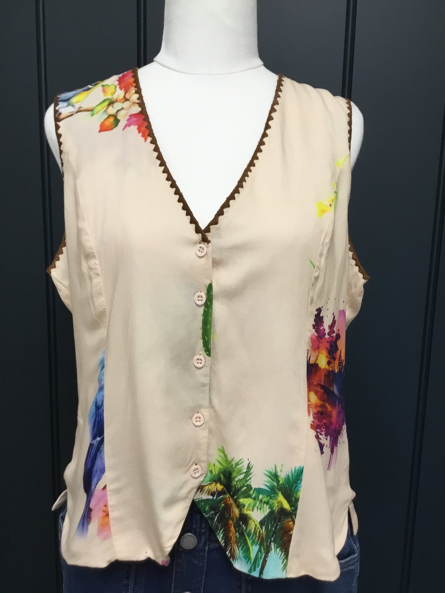 Cactus Bird Vest