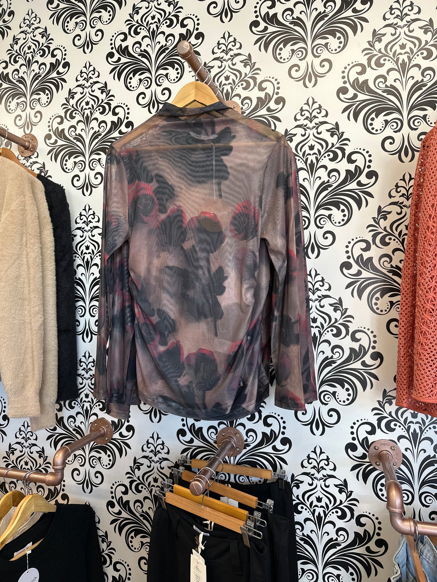 Winter Rose Top