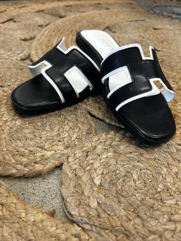 Black and White Summer Slides