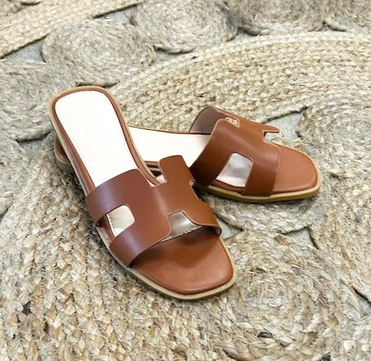 Tan Summer Slides