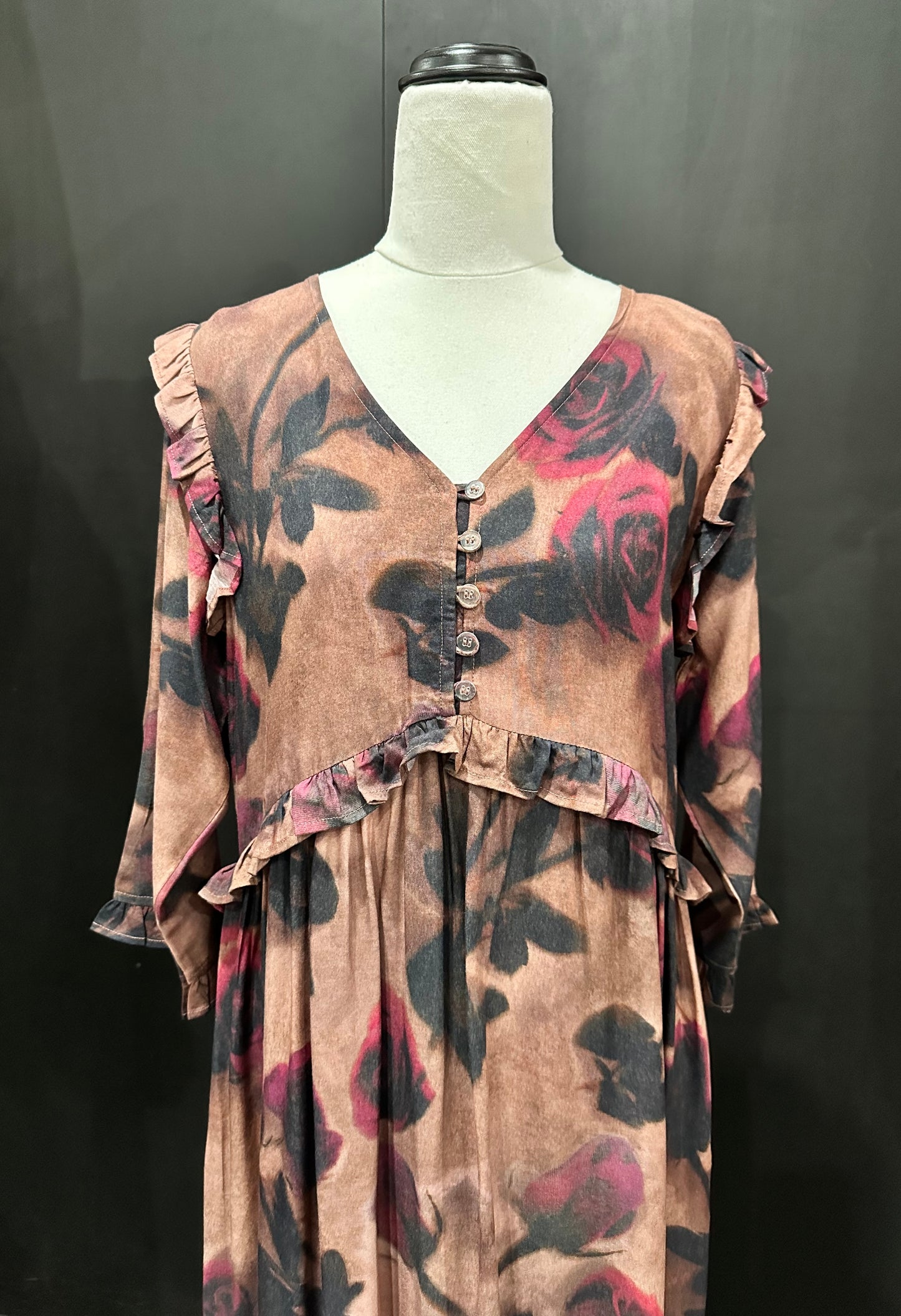 Winter Rose Dress