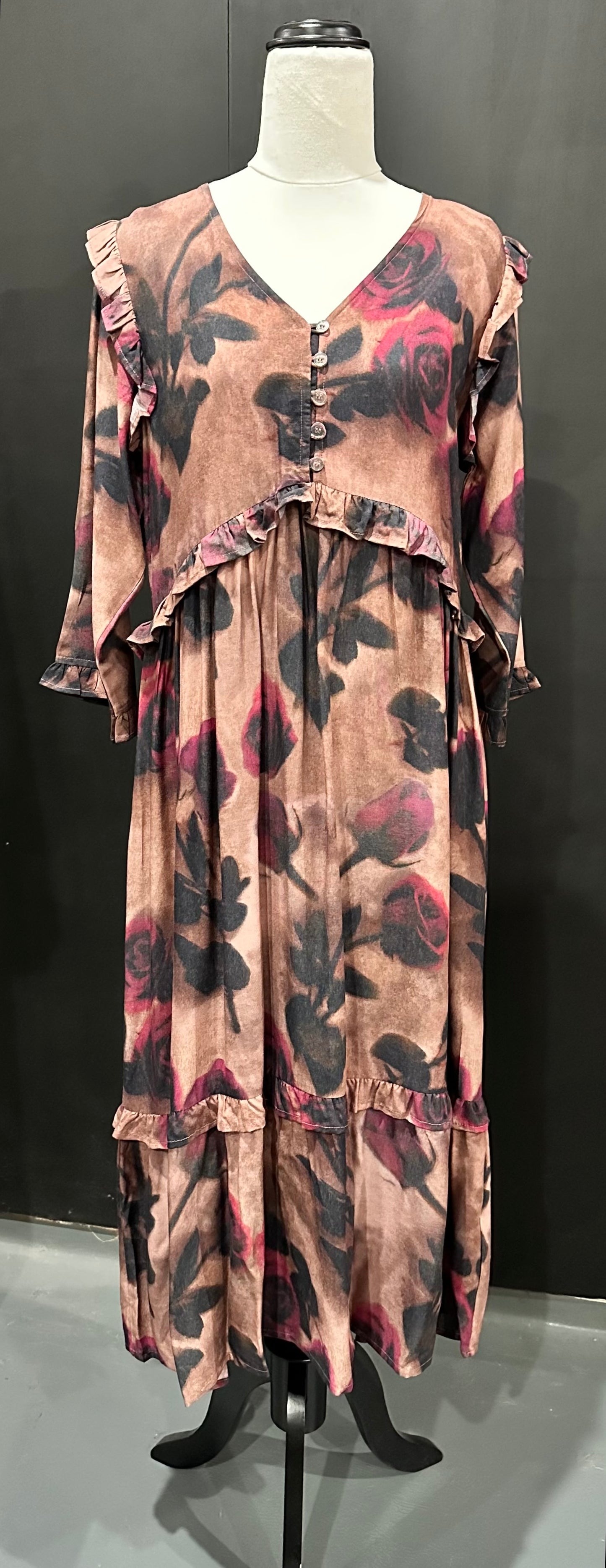Winter Rose Dress