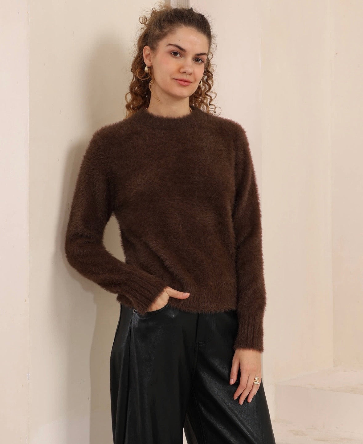 Chocolate Cloud Jumper