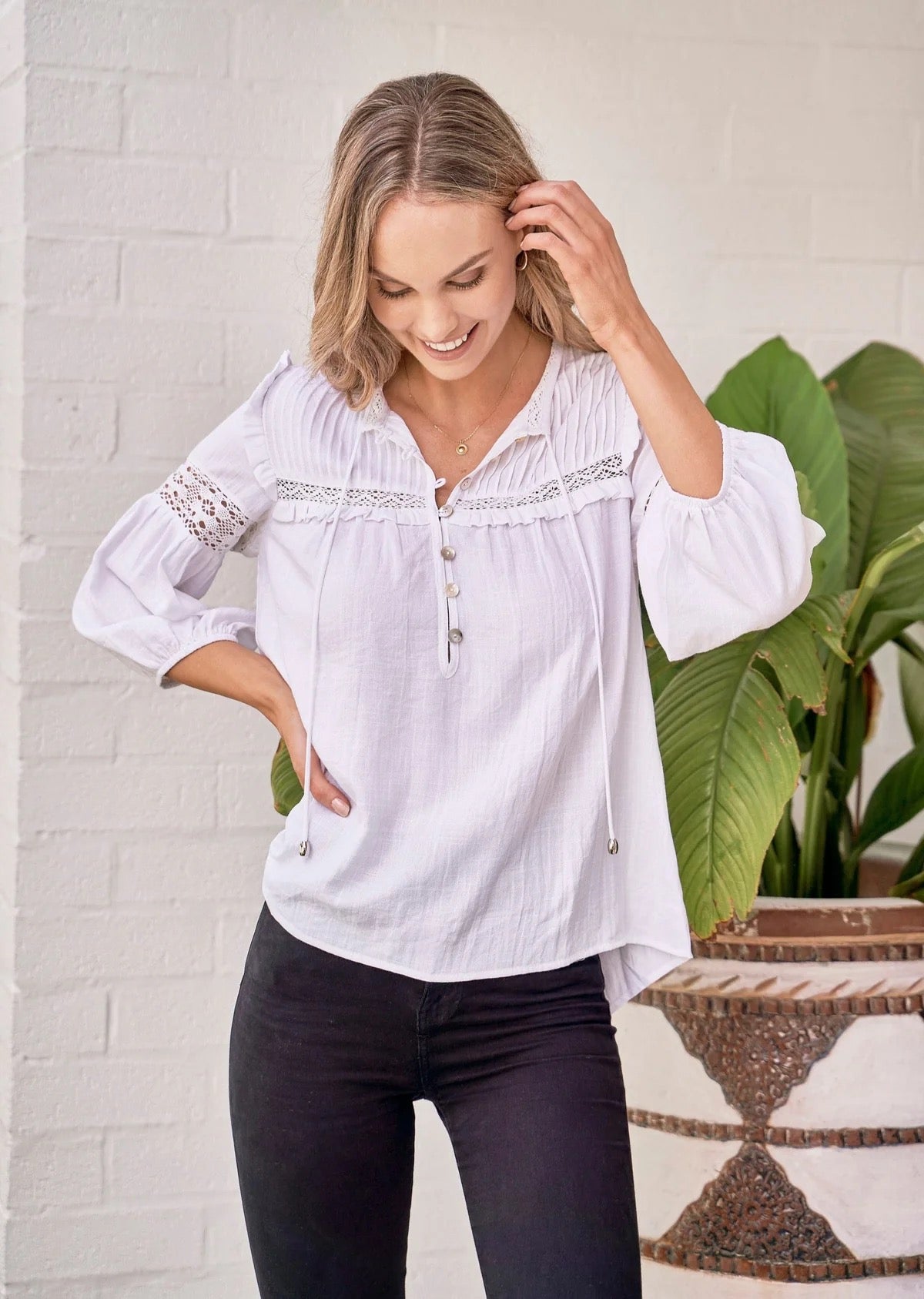 White Sands Women's Aztec Top